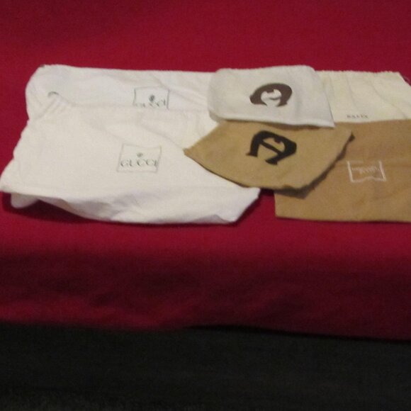 Authentic Vintage Gucci & Other Designer Dust-Bag Bundle (6) - Picture 1 of 12